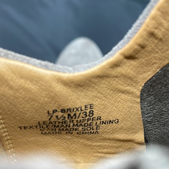 Lucky Brand Brixlee Gray Suede Ankle Boot 7.5 - Picture 6 of 10